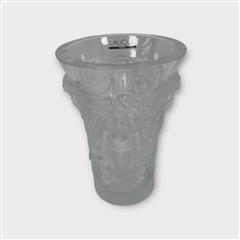 Lalique Fantasia Handmade Crystal Table Vase